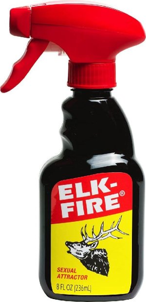 WILDLIFE 84558 Elk-Fire 8oz Natural Cow Elk Urine With In-Heat Secretions