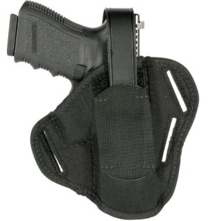 Blackhawk 40PC06BK Pancake Holster 3.25-3.75 In Barrel Black Nylon