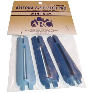 Arizona Archery CM2 E-Z Fletch Mini Jig Arms 2.25 Carbon Arrows & Vanes