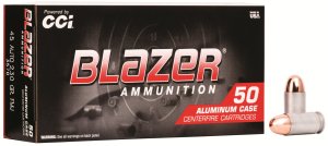 CCI Blazer 3570 45 ACP 230 Grain Full Metal Jacket 50 Rounds