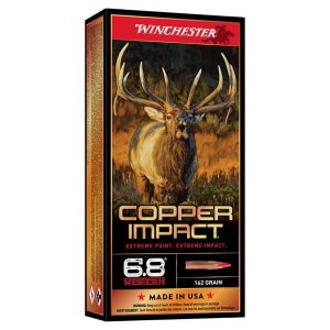 Winchester X68WCLF 6.8 Western 162 Grain Copper Extreme Point 20 Rounds