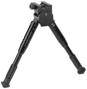 Caldwell 531123 AR Bipod Prone 7.5"-10" Matte Black Aluminum 10.5 oz