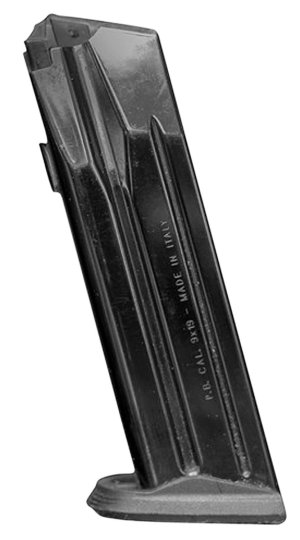 Beretta JMAPX159CENT APX Centurion 15rd 9mm Luger Black Steel Magazine