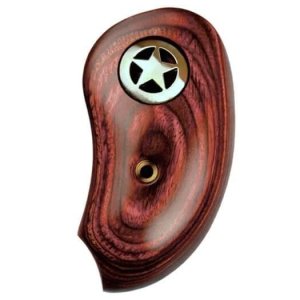 Bond Arms Extended Silver Star Rosewood Grips