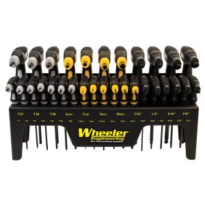 Wheeler 30-Piece P-Handle Driver Set SAE/Metric Hex Torx 1081957