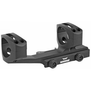 Warne Quick Detach X-SKEL 30mm Scope Mount Black Anodized