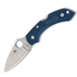 Spyderco C28PCBL2 Dragonfly 2 Blue FRN SPY27 2.28" Plain Blade