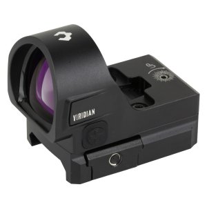 Viridian 9810057 RFX35 Black 3 MOA Green Dot Sight 22x26mm IPX6 Waterproof