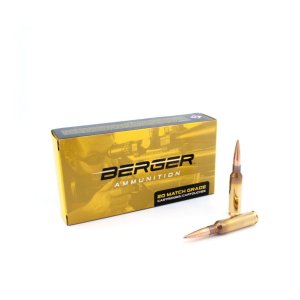 Berger 31081 6.5 Creedmoor 144gr Long Range Hybrid Target Ammo 20/Box