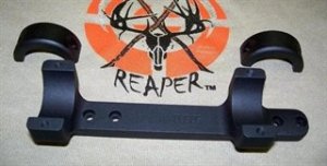 DNZ Products Game Reaper Remington 700 Scope Mount 1" Low Black 10700