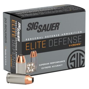 Sig Sauer E40SW120 Elite Defense 40 S&W 165 gr JHP 20 Bx