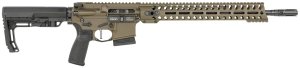 POF USA Minuteman 5.56 NATO 16.5" 10+1 Semi-Auto Rifle Black/Brown