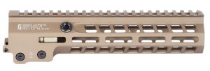 Geissele 05-578S MK14 9.3" M-LOK Rail, 6061-T6 Aluminum, DDC Finish