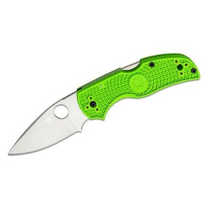 Spyderco Native 5 Salt C41PGR5 2.5 In Green LC200N Knife
