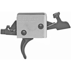 CMC Triggers 92502 Drop-In 2-Stage Curved Trigger 2 lbs Black/Silver
