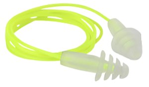 Radians Resistor II High Visibility Reusable Earplugs 27dB 3/ct