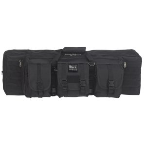 Bulldog Deluxe Double Rifle Case 42 In Nylon Black BDT37-42B