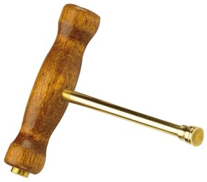 Traditions A1206 T Handle Bullet Starter 45-54CAL Wood Brass Rod