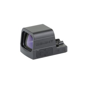 OSight Osight SE Handgun Sight RMSc Footprint Anodized Finish Black 2 MOA