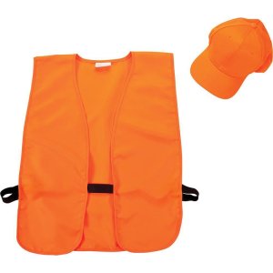 Allen HAT & Vest Combo Blaze Orange M-Xl Fits Most 17555