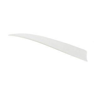 Trueflight 11901 Shield Cut Feathers White 5" RW 100 Pack