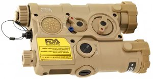 AGM Global Vision WLAD 1T Tan Weapon Laser Aiming Device