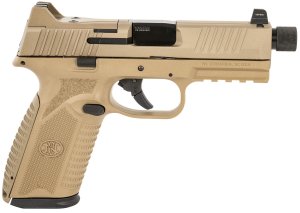 FN 510 Tactical 10mm Semi-Auto Pistol, FDE, 4.71" Barrel, Night Sights