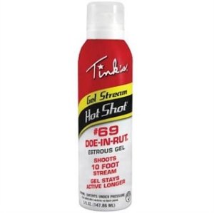 Tink's Scents #69 Hot Shot Doe In Estrus Scent Gel 5 oz W6260