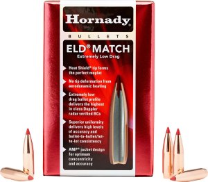 Hornady 263331 6.5mm .264 147gr ELD Match Bullets 500/Box