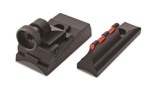 Traditions Peep Sight Fiber Optic Sight System for Tapered Barrels A1575