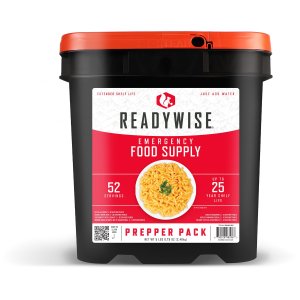 ReadyWise RW01152 Emergency Freeze-Dried Prepper Pack, 52 Servings