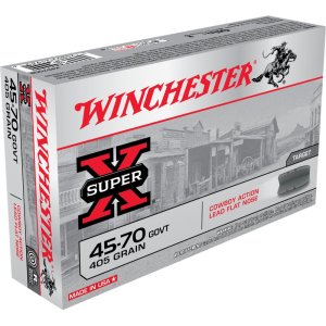 Winchester Super X Cowboy Action 45-70Gov 405gr Lead Flat