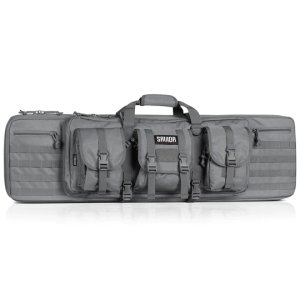 American Classic Tactical Double Rifle Cases - American Classic Double Rifle Case 36'''' Gray