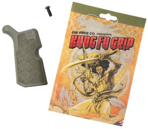 Die Free Co Kung Fu Grip Olive Drab Nylon AR-15/M4/AR-10 KFG-ODG