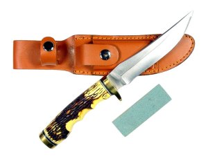RUKO RUK0080-CS 440A 5 Inch Delrin Hunting Knife