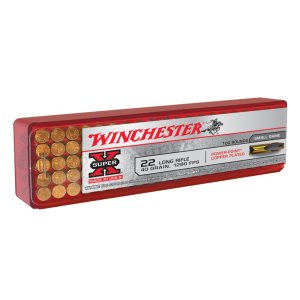 Winchester Ammo X22LRPP1 Super-X 22 LR 40 gr Power-Point Copper Plated 100 Bx/20 Cs