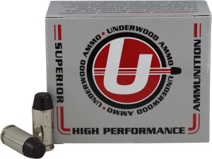 Underwood 740 Hard Cast .40 S&W 200gr FN 1000fps 20 Rounds Ammo