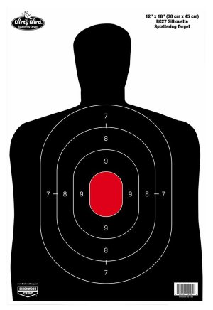 Birchwood CASEY Dirty Bird 12x18in BC27 Silhouette Targets 50-Pack (35709)