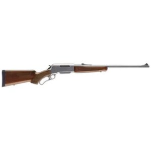 Browning BLR Lightweight 30-06 Springfield 4+1 22" Matte Stainless Barrel, Matte Nickel Finished Alloy Receiver, Grade 1 Gloss Black Walnut Pistol Grip Stock, Optics Ready