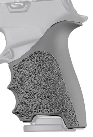 Hogue HandAll Beavertail Grip Sleeve Sig Sauer P320 Compact Slate Grey