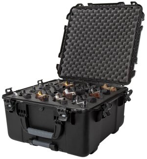 Nanuk 96820UP1 20 Up Pistol Case Waterproof Resin Black Foam