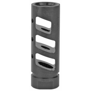 Rise Armament RA701223BLK Compensator 416R Steel 1/2"-28 TPI Black