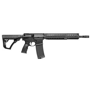Daniel Defense DDM4A1 RII 5.56 NATO Semi-Auto AR15 Rifle with 14.5 Inch Pinned and Welded Barrel, Includes Hard Case and One 32 Round magazine