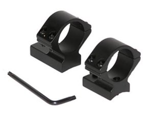 Talley 930705 Lightweight Alloy Scope Mount 1" Low Black Anodized