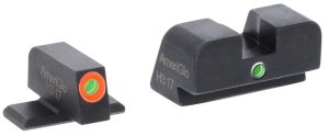 AmeriGlo SG201 i-Dot Sight Set SIG Sauer Green Tritium Orange Outline