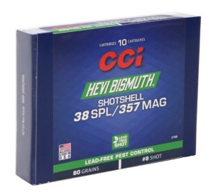 CCI 3738B HEVI-Bismuth .38 Special/.357 Mag Pest Control Shotshells 10ct