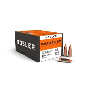 Nosler 39557 Ballistic Tip Varmint Bullets .22 Cal 50gr 250ct