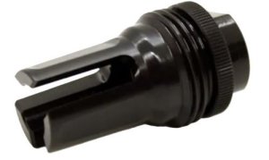 Kaw Valley KVPFHASR02 Flash Hider Black Tactical