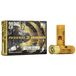 Federal PB203 RS 20 Gauge 2.75 in 3/4 oz TruBall Hollow Point 5 Rounds