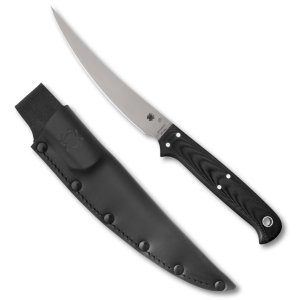 Spyderco Shelter Cove FB52GP 5.78 In Satin Fixed Blade Black G10